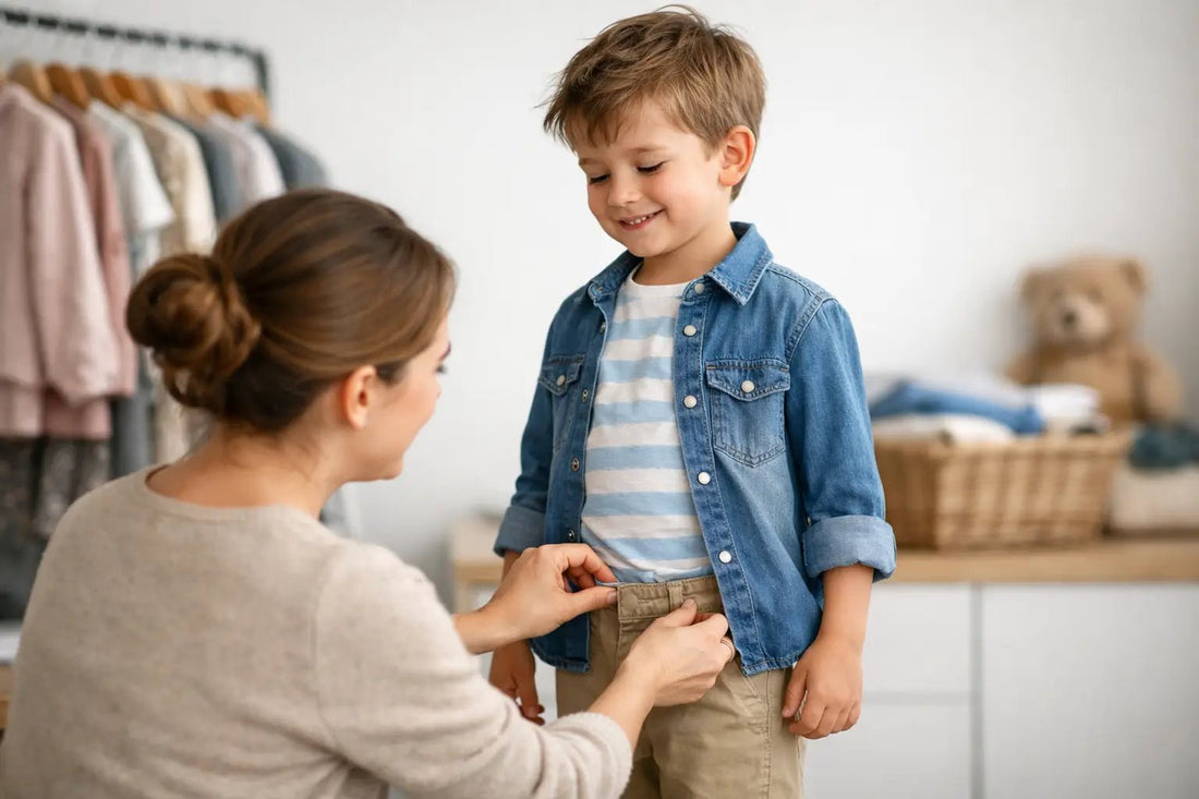 Kinderkleidung: Passform verbessern leicht - kiddyclip.com