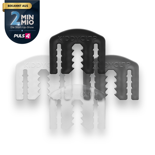 kiddyclip-4er-set-grau-schwarz-weiss-transparent