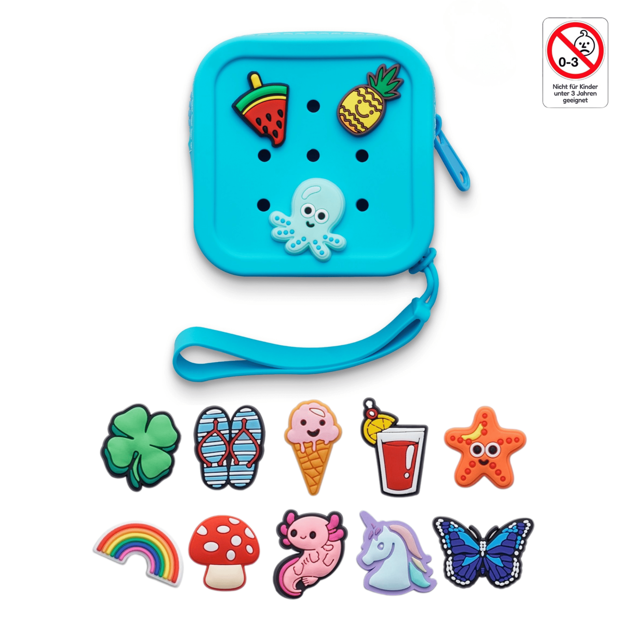 KIDDYCLIP Case + 13 Charms - kiddyclip.com